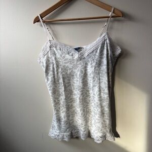 American Eagle Floral Lace Cami